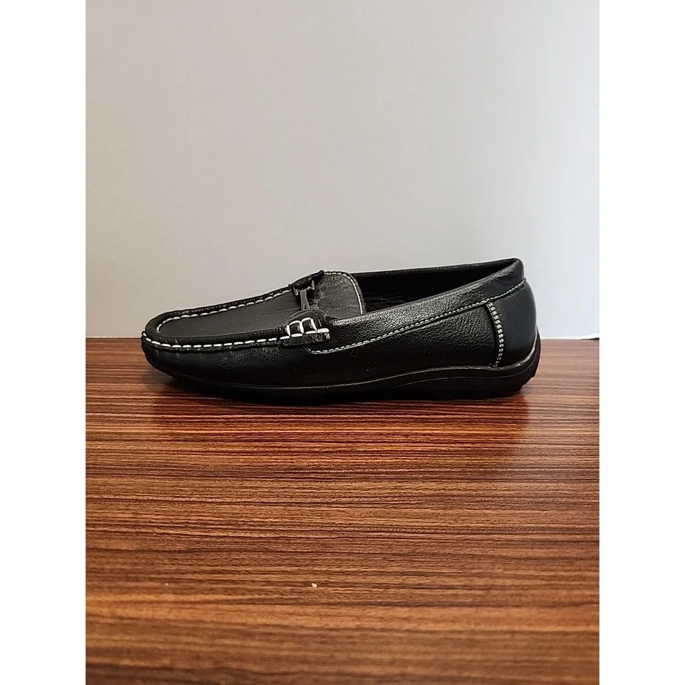 Steve Harvey Celebrity‎ Edition Aligo Shoes Sz 12 Black Dress Comfort Loafers
